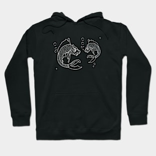 Little fishes talking Hoodie